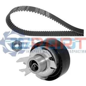 Комплект ГРМ (ремінь + ролик) SEAT CORDOBA, CORDOBA VARIO, IBIZA II, INCA SKODA FELICIA I, FELICIA II, OCTAVIA I VW CADDY II, GOLF III, POLO, POLO III, POLO III CLASSIC, VENTO 1.4/1.6 09.92-09.04 DAYCO KTB256 Купити в Україні
