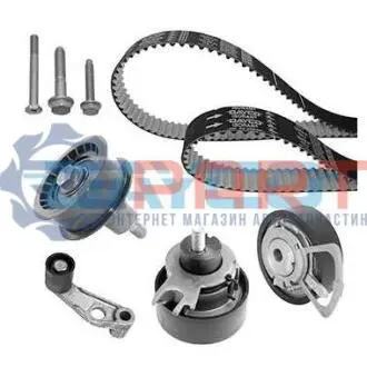 Комплект ГРМ (ремінь + ролик) SEAT AROSA, LEON, TOLEDO II VW BORA I, GOLF IV, LUPO I, POLO III 1.4/1.6 04.96-06.06 DAYCO KTB359