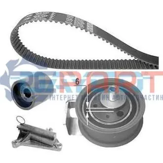 Комплект ГРМ (ремінь + ролик) AUDI A4 B5, A6 C4, A6 C5, CABRIOLET B3 VW PASSAT B5 1.8 11.94-01.05 DAYCO KTB405