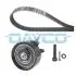 Комплект ГРМ (ремінь + ролик) VOLVO 850, S70, S80 I, V70 I, V70 II AUDI A6 C4 VW CALIFORNIA T4 CAMPER, LT 28-35 II, LT 28-46 II, TRANSPORTER T4 2.4D/2.5D 07.90-08.07 DAYCO KTB567 Купити в Україні