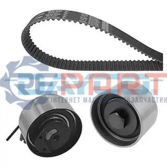 Комплект ГРМ (ремінь + ролик) CHRYSLER CARAVAN, CIRRUS, GRAND VOYAGER III, PT CRUISER, SEBRING, STRATUS, VOYAGER III, VOYAGER IV DODGE CARAVAN, RAM, STRATUS, STRATUS II 2.4 05.94-12.10 DAYCO KTB908