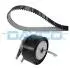 Комплект ГРМ (ремінь + ролик) CITROEN C5 III, C6 JAGUAR F-PACE, XF II, XF SPORTBRAKE, XJ LAND ROVER DISCOVERY V, RANGE ROVER IV, RANGE ROVER SPORT II, RANGE ROVER VELAR 3.0D/3.0DH 04.09 DAYCO KTB910 Купити в Україні