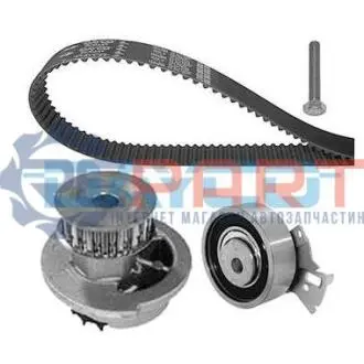 Комплект ГРМ (ремінь + ролик + водяний насос) OPEL ASTRA F, ASTRA F CLASSIC, ASTRA G, COMBO, CORSA A, CORSA A TR, CORSA B, KADETT E, KADETT E COMBO, OMEGA B, TIGRA, VECTRA A 1.2-2.0 09.86-04.05 DAYCO KTBWP2210