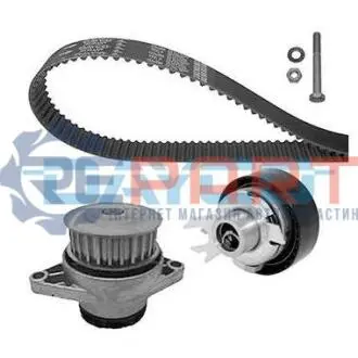 Фото 1 — Комплект ГРМ + помпа VW Caddy II/Golf III 1.4 91-97 (19x135z) DAYCO (KTBWP2550) Фото Комплект ГРМ + помпа VW Caddy II/Golf III 1.4 91-97 (19x135z) DAYCO (KTBWP2550) зображення 1