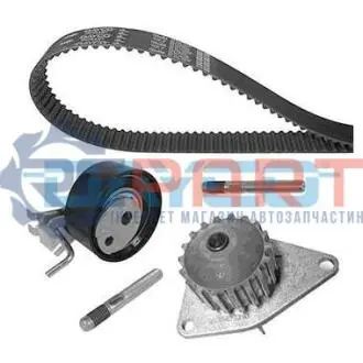 Комплект ГРМ + помпа Citroen Berlingo/Nemo/C2/C3/Peugeot 207/306/307/Partner 1.4i 93- (18x104z) DAYCO KTBWP3361 Купити в Україні