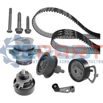 Фото Комплект ГРМ + помпа Audi A2/Seat Leon/VW Golf IV/Polo 1.6 98-06 (20x130z/17x58z) DAYCO (KTBWP3471) зображення 1