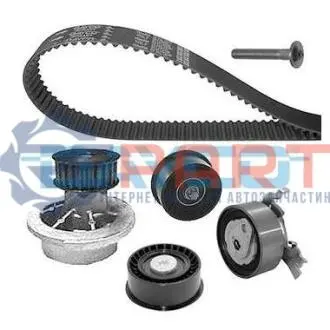 Фото Комплект ГРМ + помпа Opel Astra G/Corsa C/Zafira A 1.4/1.6 16V 98-05 (20x162z) DAYCO (KTBWP3611) зображення 1