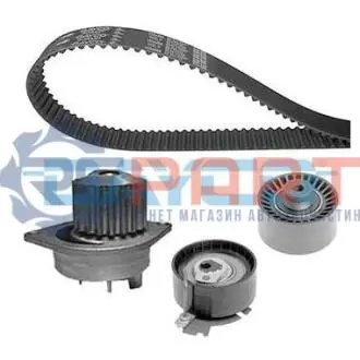 Фото Комплект ГРМ + помпа Citroen Berlingo/C3/Peugeot 206/301 1.6 00- (25.4x134z) (замінено на KP35581XS) DAYCO (KTBWP4170) зображення 1