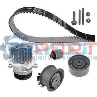 Комплект ГРМ + помпа VW Passat/Golf 2.0TDi 03- (30x141z) DAYCO KTBWP4410 Купити в Україні