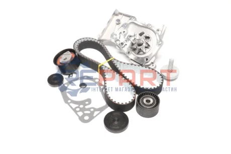 Фото Комплект ГРМ + помпа Renault Kangoo/Logan/Sandero 1.4/1.6 16V 00- (27.4x132z) DAYCO (KTBWP4601) зображення 1