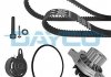 Роликовий модуль натягувача ременя (ролик, ремінь, помпа) - DAYCO KTBWP4730