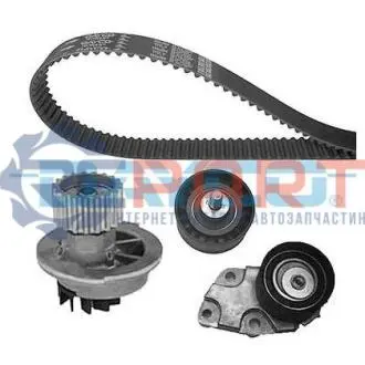 Комплект ГРМ + помпа Daewoo Nubira/Chevrolet Aveo/Lacetti 1.4/1.6 97- (25x127z) DAYCO KTBWP5590 Купити в Україні
