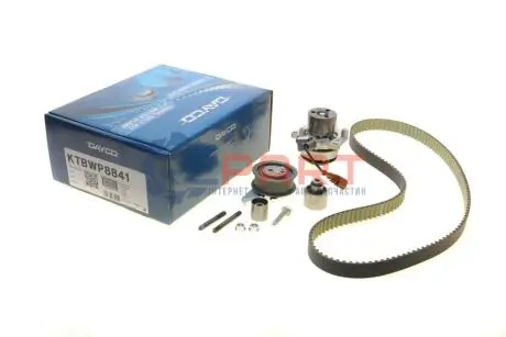 Комплект ГРМ + помпа VW T6/Golf/Passat/Caddy 1.6/2.0 TDI 15- (25x145z) DAYCO KTBWP8841 Купити в Україні