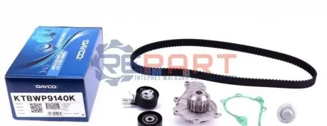 Фото Комплект ГРМ Citroen Berlingo/Peugeot Partner 1.6HDI (z=137) DAYCO (KTBWP9140K) зображення 1