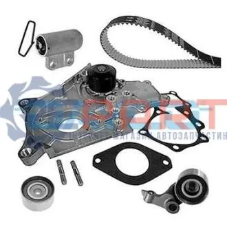 Комплект ГРМ (ремінь + ролик + водяний насос) TOYOTA AVENSIS, AVENSIS VERSO, COROLLA, COROLLA VERSO, PREVIA II, RAV 4 II 2.0D 09.97-03.09 DAYCO KTBWP9651