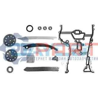 Фото Комплект ланцюга ГРМ Opel Astra H/Combo 1.4 04- (ланцюг, натяжник, шестерня, прокладка) DAYCO (KTC1004) зображення 1