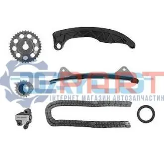 Фото 1 — Комплект ланцюга ГРМ Citroen C1/Peugeot 107 1.0i 05- DAYCO (KTC1018) Фото Комплект ланцюга ГРМ Citroen C1/Peugeot 107 1.0i 05- DAYCO (KTC1018) зображення 1