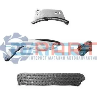 Комплект ГРМ (ланцюг + елементи) HYUNDAI H-1, H-1 / STAREX, H-1 CARGO, H-1 TRAVEL, H100, H350 KIA SORENTO I 2.5D 08.02 DAYCO KTC1047