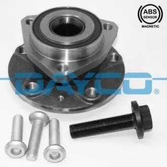 Підшипник маточини (передньої) VW Caddy III 03-15/Golf V/VI 03-14 (3 болти) DAYCO KWD1008 Купити в Україні