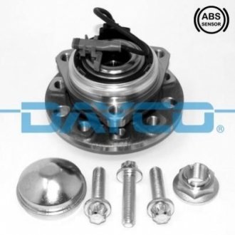 OPEL Підшипник передньої маточини (5відп.) з датчиком ABS Astra H 04-. DAYCO KWD1100