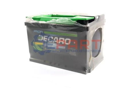 Акумулятор 74Ah-12v PROFI (276х175х190), R, EN720 DECARO 6СТ-74 А3 (0) PRO Купити в Україні