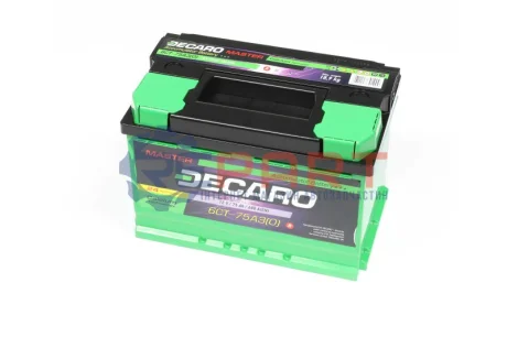 Акумулятор 75Ah-12v MASTER (278х175х190), R, EN680 DECARO 6СТ-75 А3 (0) M Купити в Україні