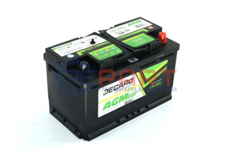 Акумулятор 80Ah-12v AGM Start-Stop (315x175x190),R,EN800 DECARO 6СТ-80 (0) AGM Купити в Україні