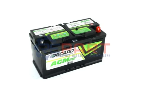 Акумулятор 95Ah-12v AGM Start-Stop (353x175x190),R,EN850 DECARO 6СТ-92 (0) AGM Купити в Україні