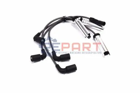 Фото Проволока зажигания DAEWOO LANOS 8 кл. силикон компл. DECARO (DE96305387) изображение 1