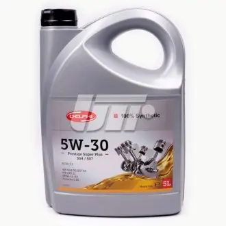 5L (Made in France!) PRESTIGE SUPER PLUS LL 5W-30 Олива двиг. ACEA C3, API SP, VW504 00/507.00, BMW LL-04, MB 229.31, MB 229.51, MB 229.52, Porsche C30, Vauxhall OV0401547 Delphi 28236330 Купити в Україні
