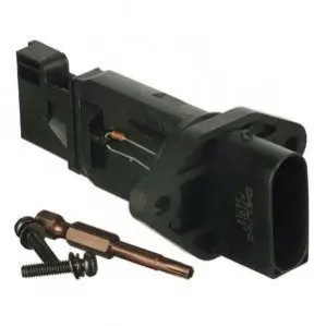 Витратомір повітря (5 pin, картрідж) AUDI A3, A4 B5, A4 B6, A6 C5, TT SEAT ALHAMBRA, CORDOBA, IBIZA II, LEON, TOLEDO II SKODA OCTAVIA I VW BORA, BORA I, GOLF IV, NEW BEETLE 1.6-3.2 01.95-12.10 Delphi AF1016712B1