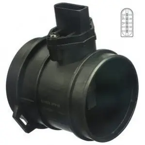 Витратомір повітря (5 pin, модуль) AUDI A4 B5, A6 C5 2.7 09.97-01.05 Delphi AF1026412B1
