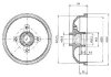 Барабан тормозной BF293