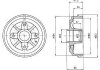 Барабан тормозной BF324