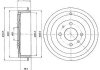 Барабан тормозной BF366