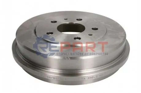 Барабан гальмівний (задній) Ford Focus II 04-12 Delphi BF568 Купити в Україні