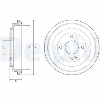 Автозапчасть Delphi BF618
