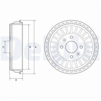 Автозапчастина Delphi BF620