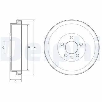 Автозапчасть Delphi BF634