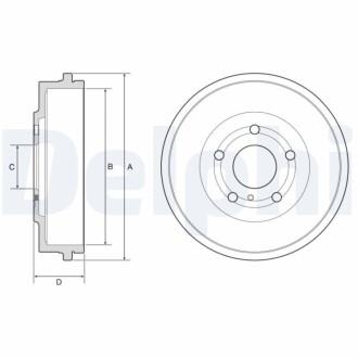 Автозапчасть Delphi BF639