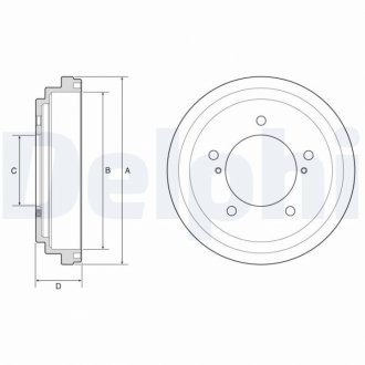 Автозапчастина Delphi BF647