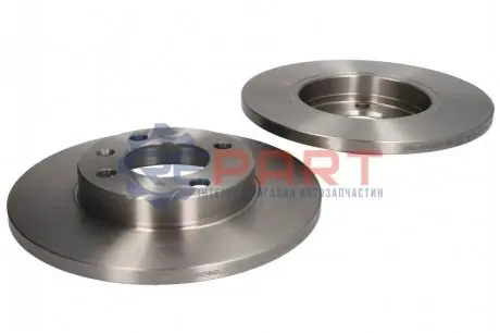 Диск гальмівний (передній) VW Caddy 82-92/Golf 74-99/Passat 73-88/Polo 95-02 (239x12)(з покр)(повний) Delphi BG2116 Купити в Україні