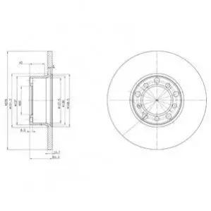 Тормозные диски Delphi BG2259 Купить в Украине