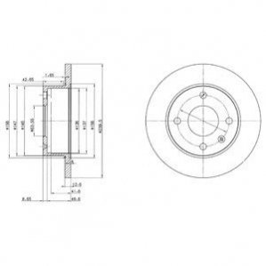 Тормозные диски Delphi BG2375 (фото 1)