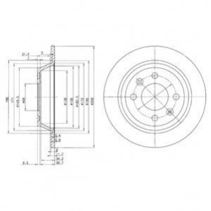 Тормозные диски Delphi BG2420 (фото 1)