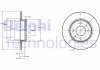 Диск гальмівний - Delphi BG2466 (21083501070, 21080350107000, 21O8O35O1O7OOO)