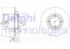 Гальмівний диск - Delphi BG2533 (4351287216, 4351287221, 4351287222)