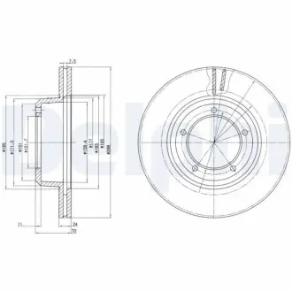 Автозапчасть Delphi BG2612C