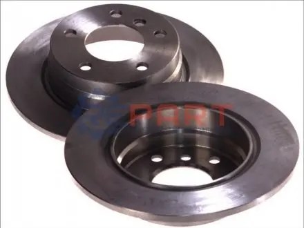 Фото Диск гальмівний (задній) BMW 3 (E36) 90-99/3 (E46) 98-06 (280x10) (з покриттям) (повний) Delphi (BG2624) зображення 1