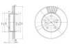 Гальмівні(тормозні) диски Delphi BG3171 (фото 1)